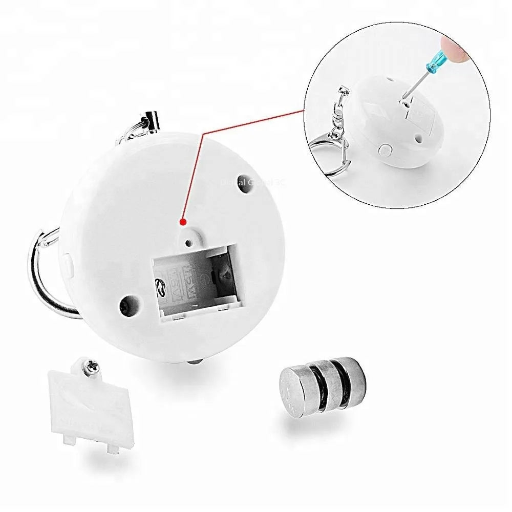125dB Self Defense Scream Alarm with Led